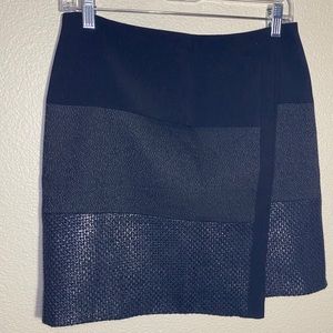 White House Black Market Faux Wrap Skirt